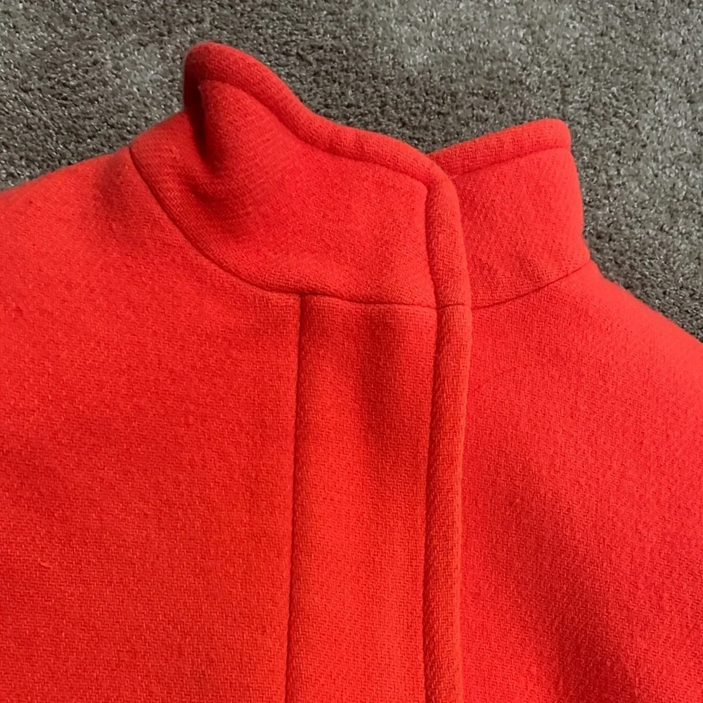 J Crew Vibrant Orange Coat